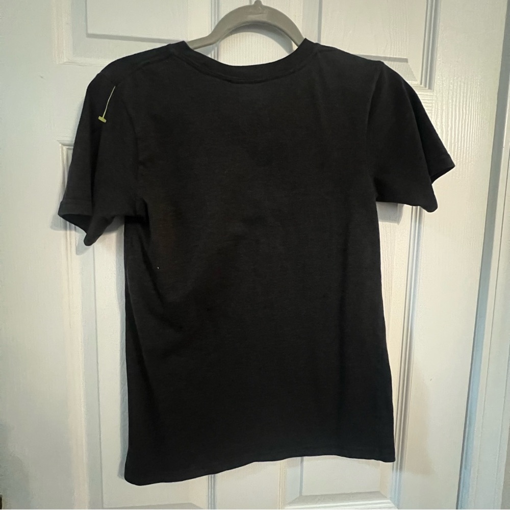 Nirvana Smiley Face Band Tee Black Graphic T-Shirt Size Small - Picture 4 of 4